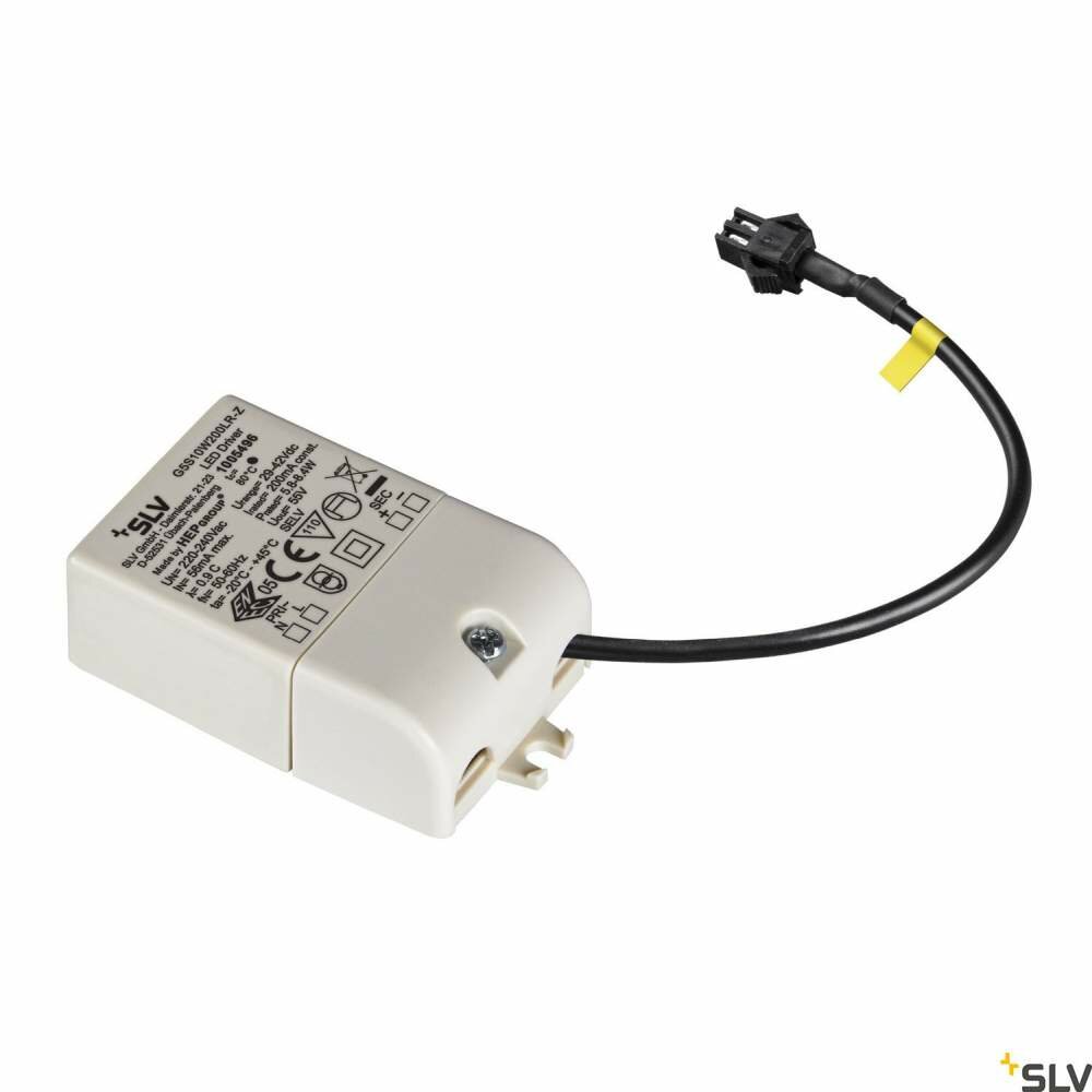 350mA Zugentlastung SLV LED-Treiber 10W dimmbar inkl 