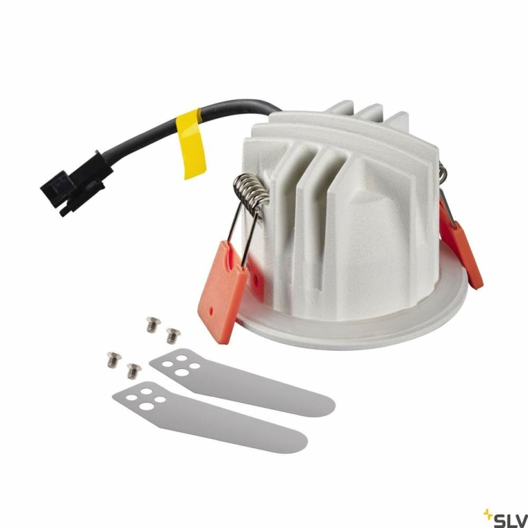 SLV NUMINOS® XS, Deckeneinbauleuchte weiß / schwarz 2700K 40°