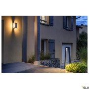 BOOKAT, Wandaufbauleuchte anthrazit 15W 3000/4000K