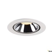 NUMINOS® GIMBLE XL, Deckeneinbauleuchte weiß / chrom 3000K 40°