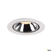 NUMINOS® GIMBLE XL, Deckeneinbauleuchte weiß / chrom 2700K 20°