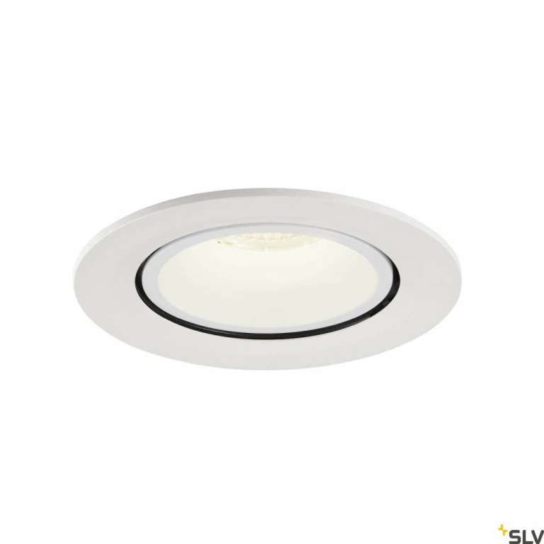 SLV NUMINOS® GIMBLE L, Deckeneinbauleuchte weiß 4000K 55°