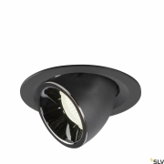 NUMINOS® GIMBLE M, Deckeneinbauleuchte schwarz / chrom 4000K 20°