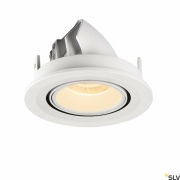 NUMINOS® GIMBLE S, Deckeneinbauleuchte weiß 3000K 20°