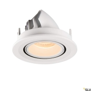 NUMINOS® GIMBLE S, Deckeneinbauleuchte weiß 2700K 20°