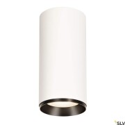 NUMINOS® DALI XL, Deckenaufbauleuchte weiß / schwarz 36W 4000K 24°