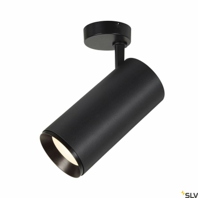 SLV NUMINOS® SPOT DALI XL, Deckenaufbauleuchte schwarz 36W 4000K 36°