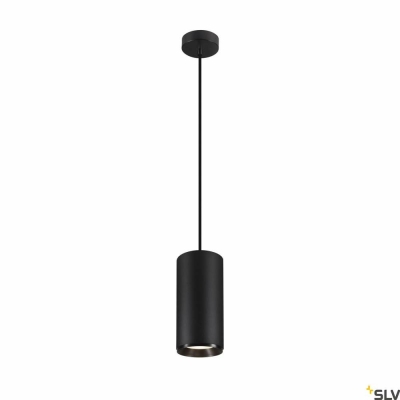 SLV NUMINOS® XL PHASE, Pendelleuchte schwarz 36W 4000K 24°