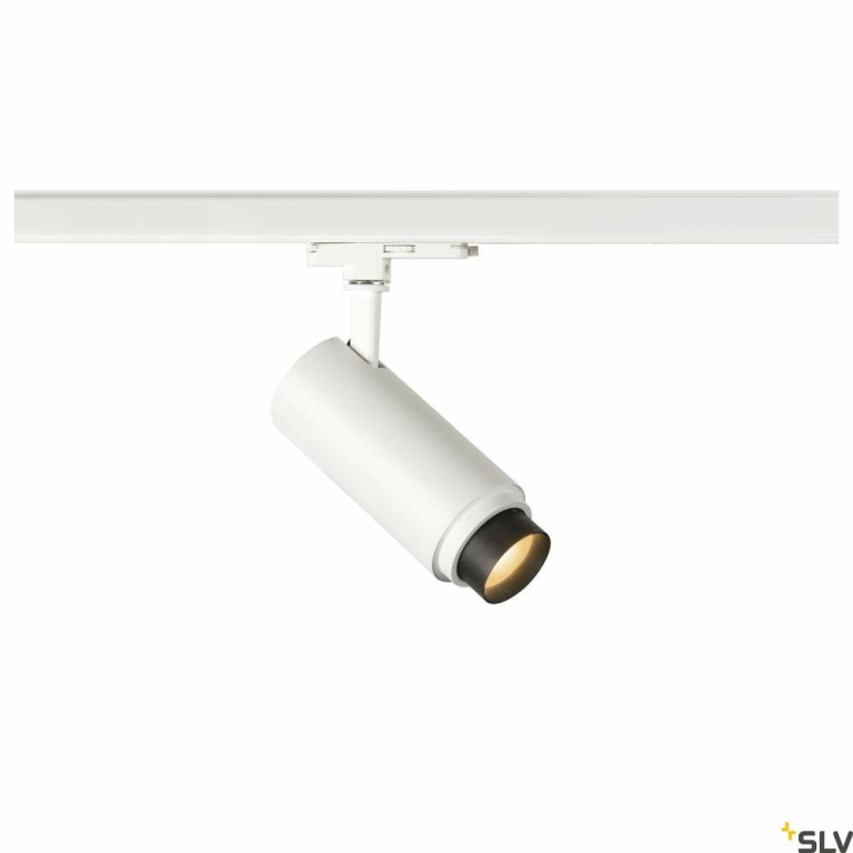 SLV NUMINOS® ZOOM M DALI, 3 Phasen Spot weiß 20W 2700K 15-60°