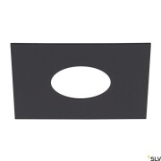 Numinos® XS Einbaurahmen, eckig 160/70mm schwarz