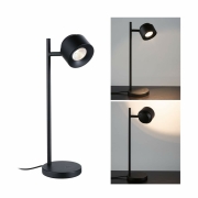 LED Tischleuchte Puric Pane 400lm 5,5W 2700K Schwarz dimmbar mit 3-Step-Dim schwenkbar