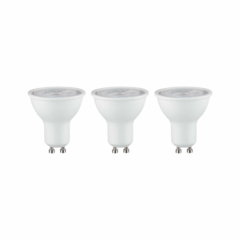 Paulmann LED Reflektor 3er-Pack GU10 230V 3x250lm 3x3,5W 4000K Weiß matt
