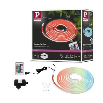 Paulmann SimpLED LED Strip Outdoor Basisset 5m  IP44 30W  72LEDs/m RGB