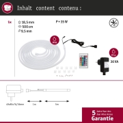 SimpLED LED Strip Outdoor Basisset 5m  IP44 30W  72LEDs/m RGB