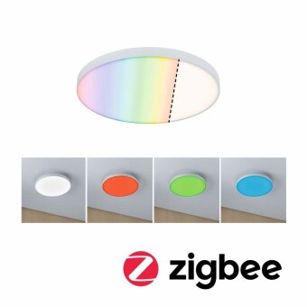 Paulmann LED Panel Smart Home Zigbee Velora  rund 300mm RGBW  dimmbar