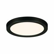 VariFit LED Einbaupanel Areo IP44 rund 118mm 3000K Schwarz