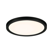 VariFit LED Einbaupanel 3-Step-Dim Areo IP44 rund 175mm 3000K Schwarz dimmbar