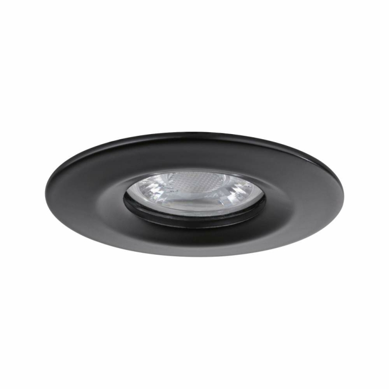 Paulmann LED Einbauleuchte Nova mini Coin 3er-Set starr IP44 4W 2700K Schwarz matt 230V