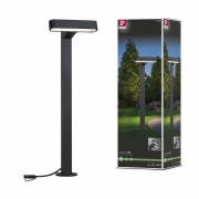 Plug & Shine LED Pollerleuchte Ito Horizontale Ausrichtung IP65 3000K 6W   Anthrazit
