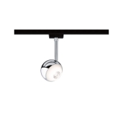 URail LED Schienenspot Capsule II 6W 440lm 2700K dimmbar schwarz matt chrom (LED fest verbaut)