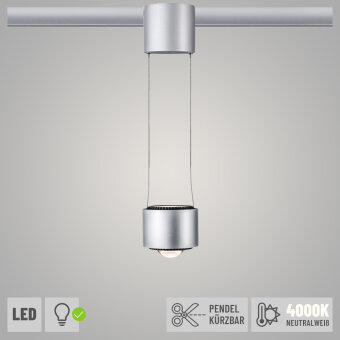 URail LED Pendel Aldan   930lm / 530lm 8,5 / 1x4,5W 4000K  230V