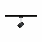 URail LED Schienenspot Aldan 8W 534lm 4000K dimmbar schwarz matt chrom (LED fest verbaut)