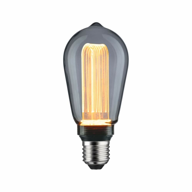 1879 Lampen1a 130lm E27 230V 4W | 1800K LED 28860 Globe Paulmann Rauchglas