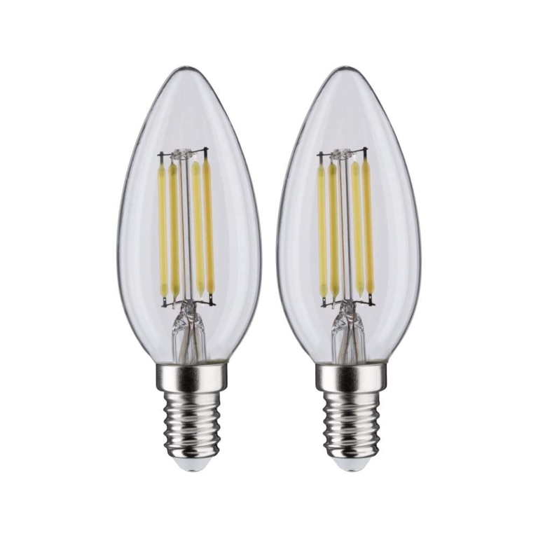 Paulmann LED Kerze Filament   E14 230V 2x470lm 2x4,8W 4000K  Matt