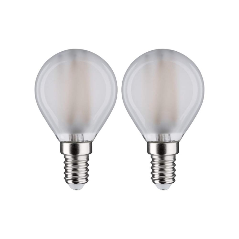 Paulmann LED Tropfen Filament   E14 230V 2x470lm 2x4,8W 4000K  Matt