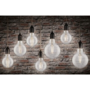 LED Globe Filament   E27 230V 806lm 7,5W 4000K  Klar