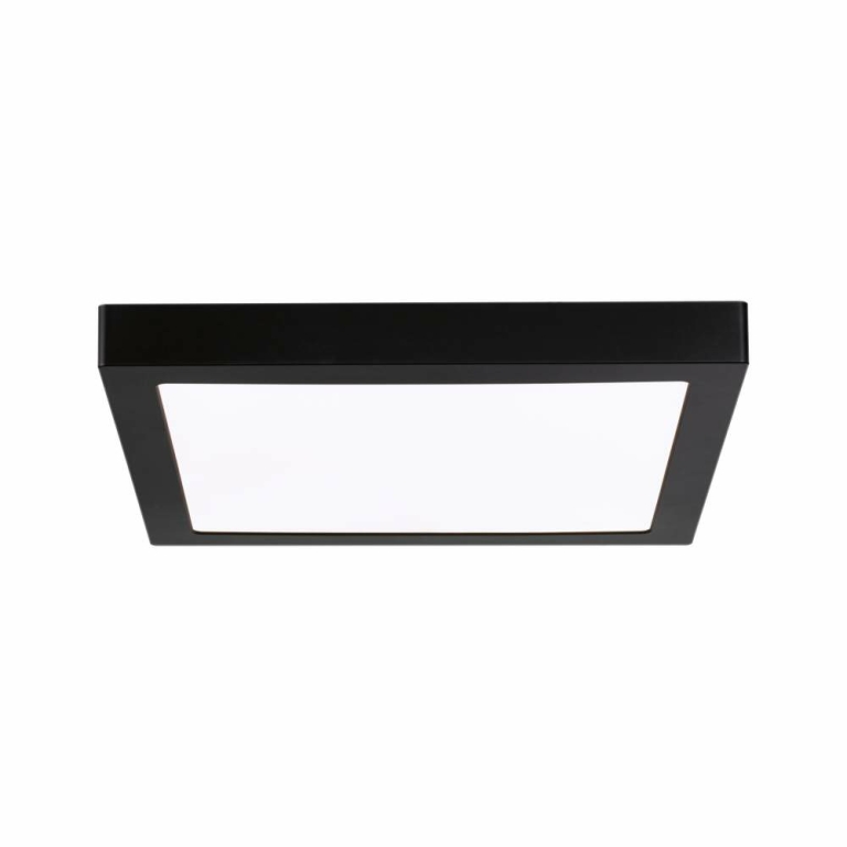 Paulmann LED Panel Abia  eckig 300x300mm 4000K Schwarz
