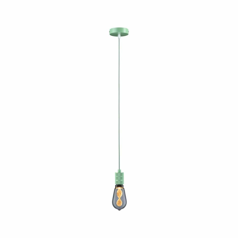Paulmann Neordic Pendelleuchte Tilla  E27   max. 60W Hellgrün dimmbar Metall