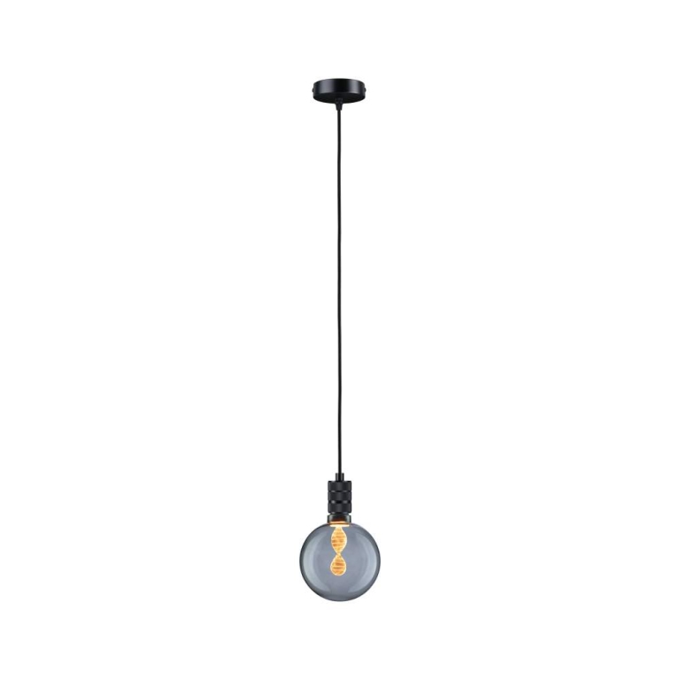 Paulmann Neordic Pendelleuchte Tilla  E27   max. 60W Schwarz dimmbar Metall