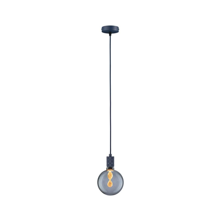 Paulmann Neordic Pendelleuchte Tilla  E27   max. 60W Nachtblau dimmbar Metall