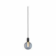 Neordic Pendelleuchte Tilla inkl. Stecker  E27   max. 20W Schwarz dimmbar Metall