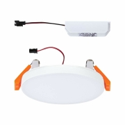 VariFit LED Einbaupanel Veluna Edge IP44 rund 90mm 500lm 4000K Weiß