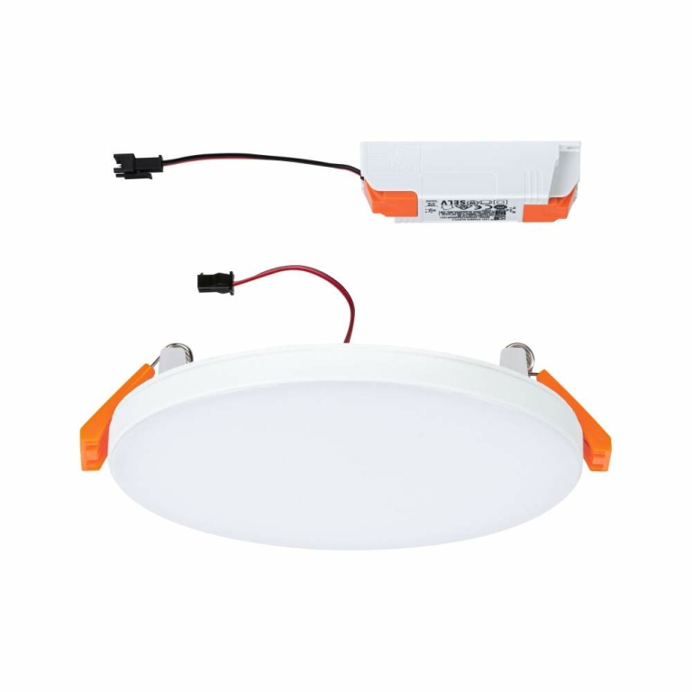 Paulmann VariFit LED Einbaupanel Veluna Edge IP44 rund 120mm 650lm 4000K Weiß