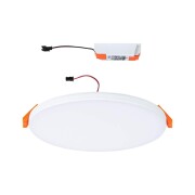 VariFit LED Einbaupanel Veluna Edge IP44 rund 160mm 1100lm 4000K Weiß