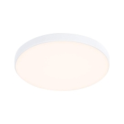 VariFit LED Einbaupanel Veluna Edge IP44 rund 90mm 450lm 3000K Weiß