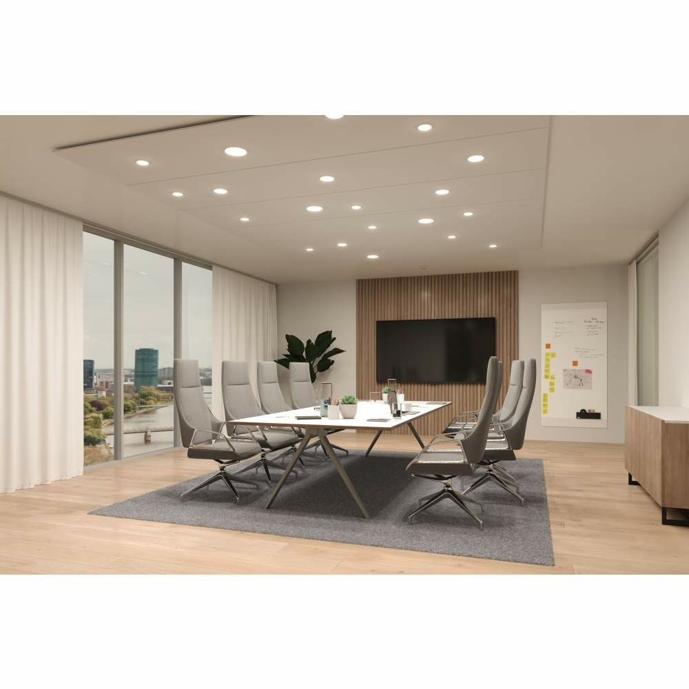 VariFit 160mm LED Veluna rund IP44 Paulmann Edge | Einbaupanel 1100lm 79940 3000K Lampen1a