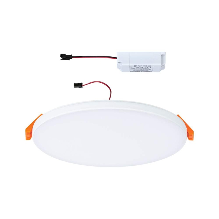 Paulmann VariFit LED Einbaupanel Veluna Edge IP44 rund 160mm 1100lm 3000K Weiß dimmbar