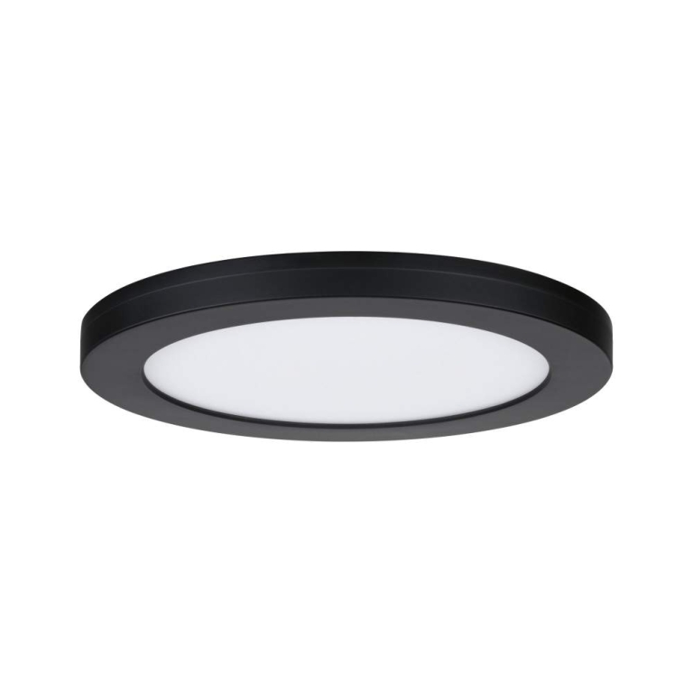 Paulmann LED Einbaupanel 2in1 Cover-it  rund 225mm 1200lm 4000K Schwarz