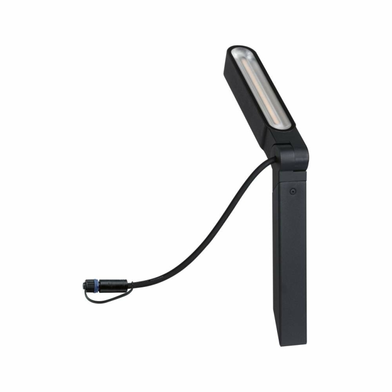 Paulmann Plug & Shine LED Spot Ito IP65 3000K 6W   Anthrazit