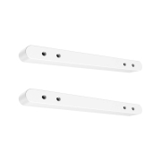 CorDuo Seilsystem Montageset Halterung 2er-Set Weiß matt