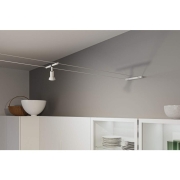 CorDuo Seilsystem Montageset Halterung 2er-Set Weiß matt