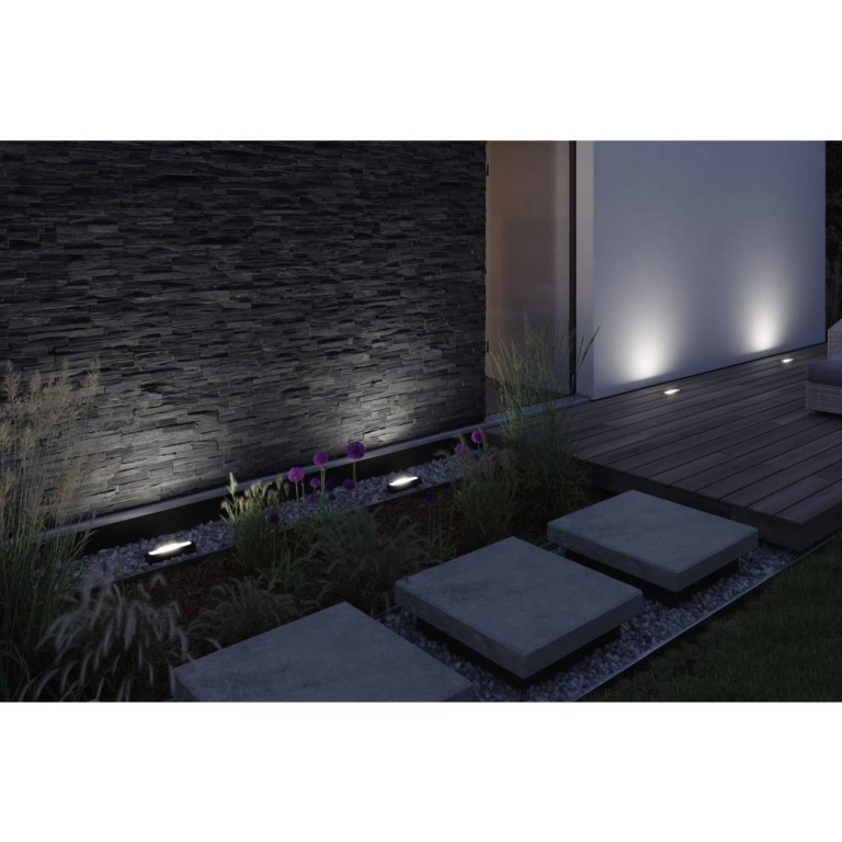 Paulmann Plug & Shine LED Wandfluter Ito IP67 3000K 6,1W   Anthrazit