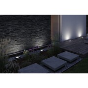 Plug & Shine LED Wandfluter Ito IP67 3000K 6,1W   Anthrazit