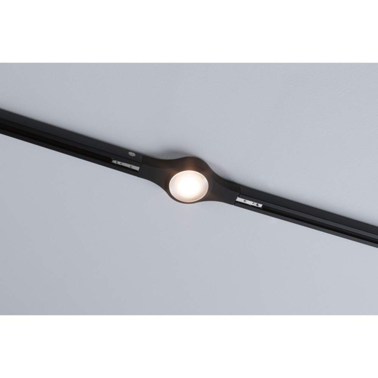 Paulmann URail LED-Verbinder Linienverbinder beleuchtet 5,3W Schwarz
