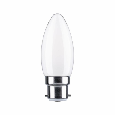 Paulmann LED Kerze B22d 230V 470lm 4,7W 2700K dimmbar Opal