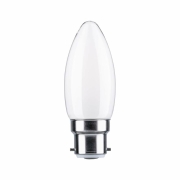 LED Kerze B22d 230V 470lm 4,7W 4000K  Opal